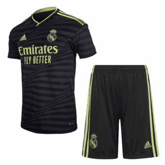 Real Madrid Third Away Soccer Jersey Kit(Jersey+Shorts) 2022/23