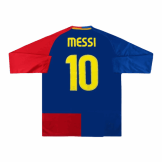 MESSI #10 Barcelona Home Long Sleeve Soccer Jersey 2008/09