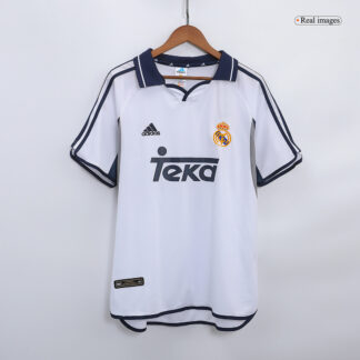 Retro 2000/01 Real Madrid Home Soccer Jersey