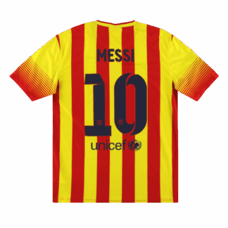 Retro MESSI #10 2013/14 Barcelona Away Soccer Jersey