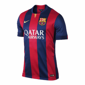 Retro 2014/15 Barcelona Home Soccer Jersey