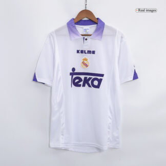 Retro 1997/98 Real Madrid Away Soccer Jersey