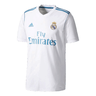 Retro 2017/18 Real Madrid Home Soccer Jersey
