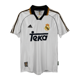 Retro 1998/100 Real Madrid Home Soccer Jersey
