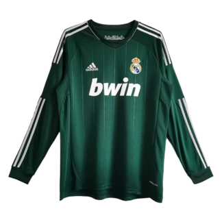 Retro 2012/13 Real Madrid Third Away Long Sleeve Soccer Jersey