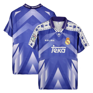 Retro 1996/97 Real Madrid Away Soccer Jersey