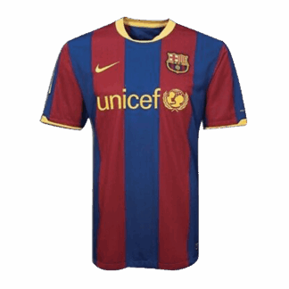 Retro 2010/11 Barcelona Home Soccer Jersey