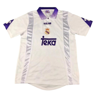 Retro 1997/98 Real Madrid Home Soccer Jersey