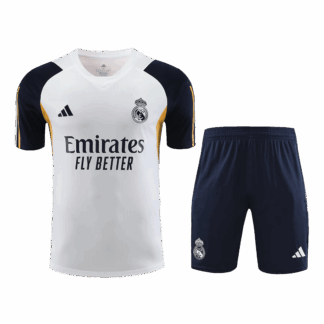 Real Madrid Pre-Match Soccer Jersey Kit(Jersey+Shorts) 2023/24