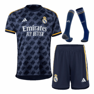 Real Madrid Away Soccer Jersey Kit(Jersey+Shorts+Socks) 2023/24