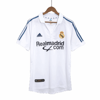 Retro 2001/02 Real Madrid Home Soccer Jersey