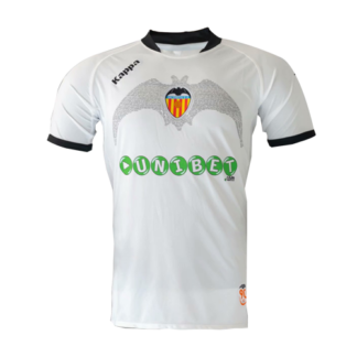 Retro 2009/10 Valencia Home Soccer Jersey