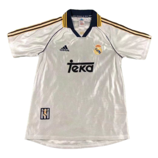 Retro 1999/00 Real Madrid Home Soccer Jersey