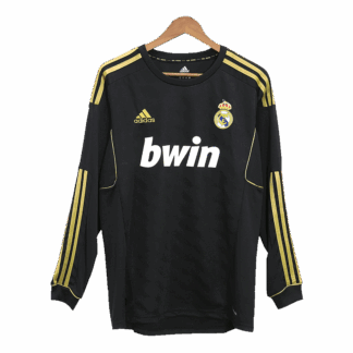 Retro 2011/12 Real Madrid Away Long Sleeve Soccer Jersey