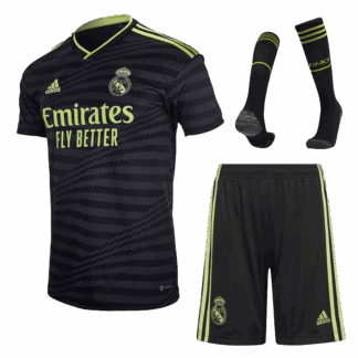 Real Madrid Third Away Soccer Jersey Kit(Jersey+Shorts+Socks) 2022/23
