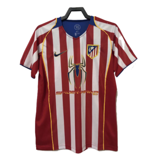 Retro 2004/05 Atletico Madrid Home Soccer Jersey