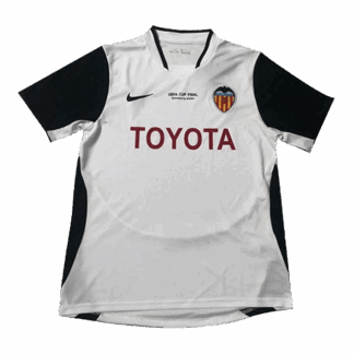 Retro 2003/04 Valencia Home Soccer Jersey