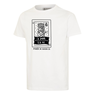 Men’s Real Madrid A Por La 14 T-Shirt – White