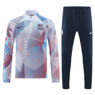Barcelona Zipper Sweatshirt Kit(Top+Pants) 2022/23