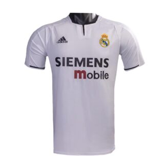 Retro 2003/04 Real Madrid Home Soccer Jersey