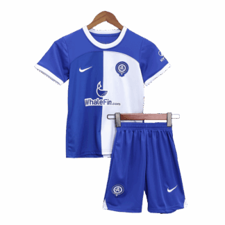 Kid’s Atletico Madrid Away Soccer Jersey Kit(Jersey+Shorts) 2023/24