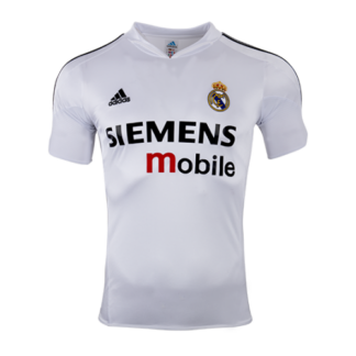 Retro 2004/05 Real Madrid Home Soccer Jersey